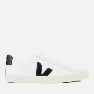 Image of Veja Esplar LOGO Trainers, Men&#039;s, Size: 7, Extra white/black Leather