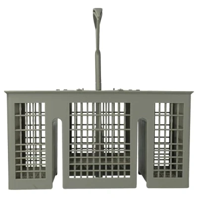 Image of vhbw Cutlery Basket compatible With Siemens ecoStar SF25263/08, SF25263/13 Dishwashers Handle, Grey