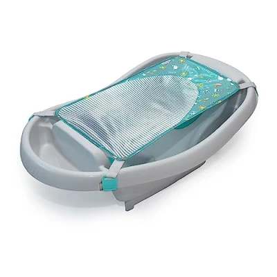 Image of Summer by Ingenuity Comfy Clean Deluxe Newborn to Toddler Bather, 0 24 Months