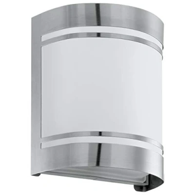 Image of EGLO Cerno outdoor wall light, stainless steel
