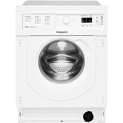 Image of Hotpoint BI WDHG 75148 UK N washer dryer Built in Front load White E