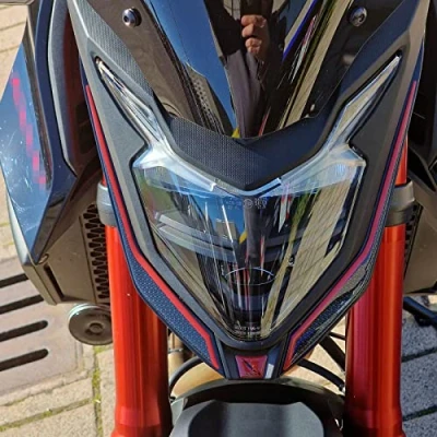 Image of Resin Bike Motorcycle 3D Stickers Compatible with Honda Hornet 750 2023. Tank Protector Protection from Bumps and Scratches. Gadget Moto