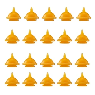 Image of betevie 20 Pack Mini Nipple For Pets, Newborn Puppy Kitten Squirrels and Other Pets Feeding Nursing