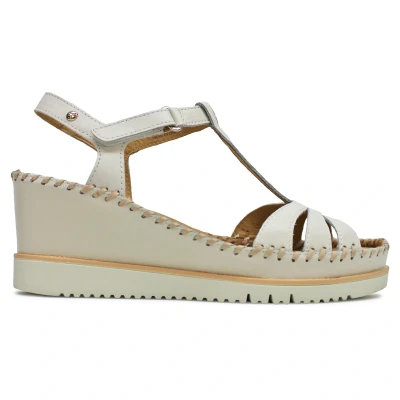 Image of Aguadulce Leather Women&#039;s Wedge Sandals