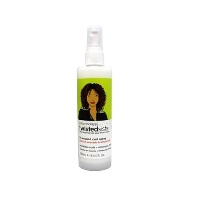 Image of Twisted Sista Curl Spray with Coconut Avocado and Almonds Oils, 236 ml