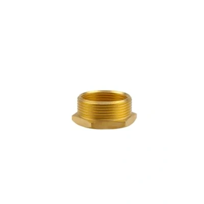 Image of GARDENA Brass Reducer: Fitting to The Pipe joint with quick coupling, 47.9 mm (G 1 1/2 &quot;) AG / 42 (1 1/4&quot;) IG (7273 20)
