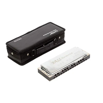 Image of East top Harmonica, Upgrade mouth organ Bass Harmonica For Adults, Professional Band Players and Students