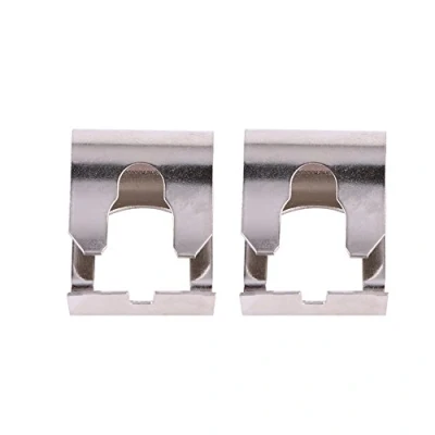 Image of Wiper Linkage Clip, 2 Pcs Car Metal Windshield Windscreen Clips Motor Rods Arms Repair Clip Kit