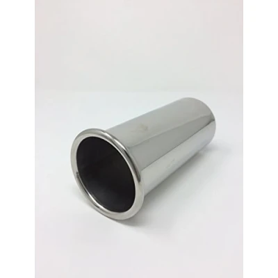 Image of Stainless Steel Rolled Tip Exhaust 36mm 55 mm