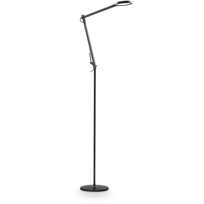 Image of Futura LED 1 Light Floor Lamp Black