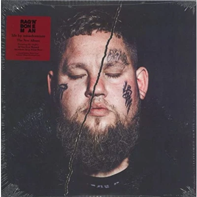 Image of Rag N Bone Man Life By Misadventure White vinyl Sealed 2021 UK 2 LP set 19439854971