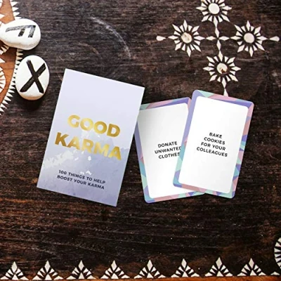 Image of Gift Republic GR490058 100 Good Karma Cards, Purple