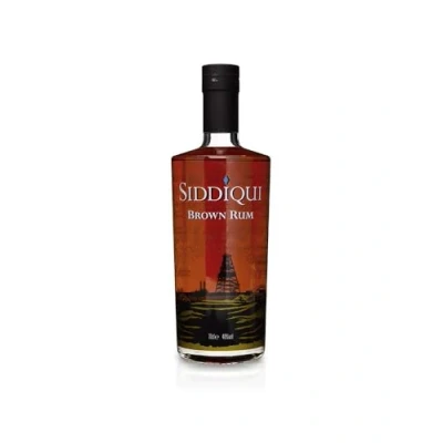 Image of Siddiqui Brown Rum, 40 percent ABV, 70 cl