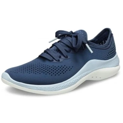 Image of Crocs Women&#039;s Literide 360 Pacer W Clog, Navy Blue Grey, 9 UK