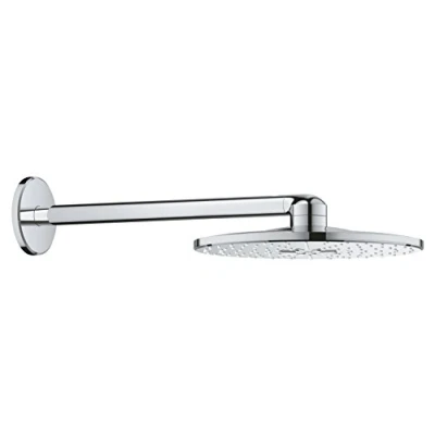 Image of GROHE Rainshower Smartactive 310 Head Shower Set with 310mm Wall Mounted 2 Spray and 430mm Arm, Round Shape, Chrome Made In Germany 26475000