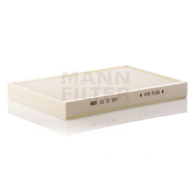 Image of 23515118, 23515329, 82348995 Pollen Filter MANN CU 31 001 Particulate 302mm 203mm 32mm