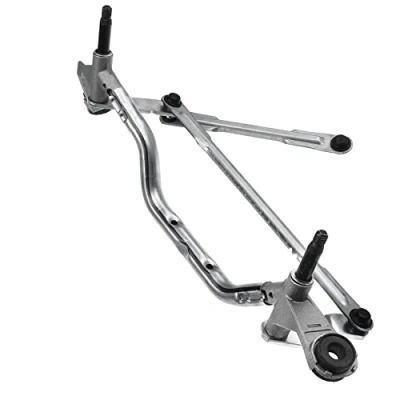 Image of Frankberg 1x Windshield Wiper Linkage without Motor Front Left Right Compatible with Clio IV BH 2012 2022 Grandtour KH 2013 2014 Replace# 288008961R