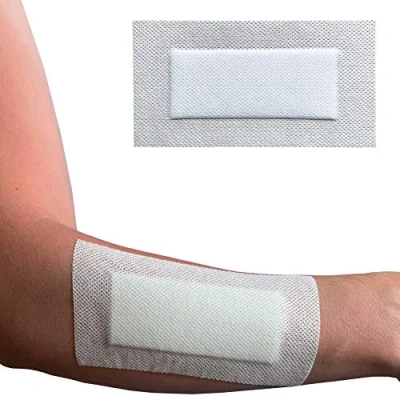Image of Pack of 10 Cutiderm Adhesive Sterile Wound Dressings Suitable for cuts and grazes, Diabetic Leg ulcers, venous Small Pressure sores (80mm x 150mm)