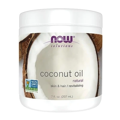 Image of Coconut Oil, Natural, 7 fl oz (207 ml) Now Foods
