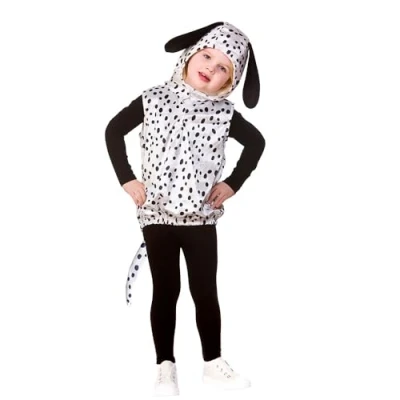 Image of Wicked Costumes Kids Dalmatian Animal Tabard Costume (6 8 Years)