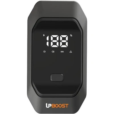 Image of UpBoost Apex Car Jump Starter 2000A Portable Battery Booster For 12V Vehicles 7L Petrol/5L Diesel Power Bank &amp; LED Torch