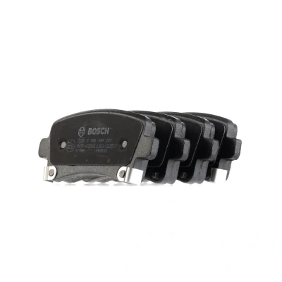 Image of 13338368, 1605221, 1605319, 39021482, 542125 Brake pad set BOSCH 0 986 494 297 VAUXHALL: Insignia Mk1, Mk1 Limousine