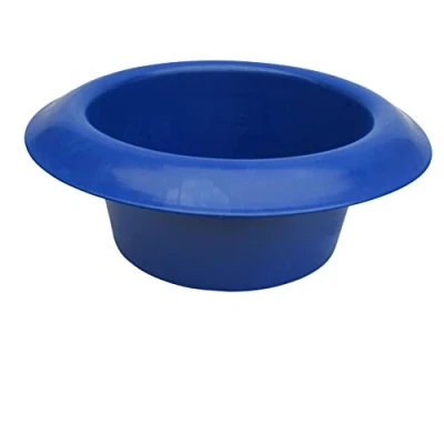 Image of Secure Fix Direct Horse Tyre Feed Bowl 15L Blue (Non Tip Pony Feeder)