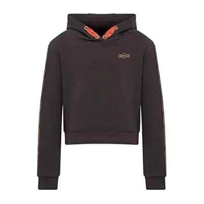 Image of LeMieux Young Rider Childrens Cropped Hoodie Liquorice 11 12 Years