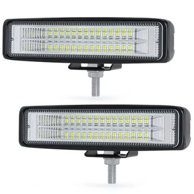 Image of AnTom 2Pcs Reverse Flood Light 56W 15cm Daytime Running Lights Off Roading Driving Work Spot for tractors 4x4 Vehicle Mitsubishi L200, Motorbike, Bus