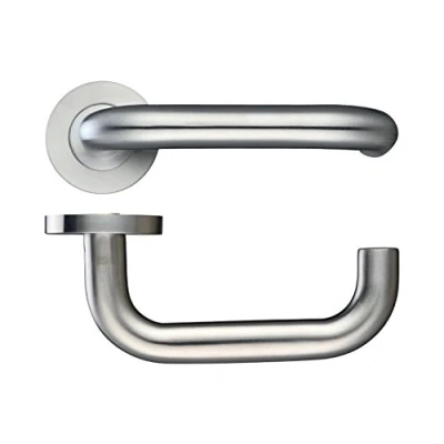 Image of RTD Lever 19mm Screw on Rose (Sprung) in Stainless Steel ZPS030SS