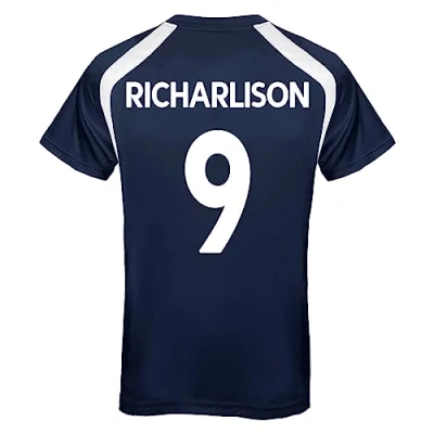 Image of Tottenham Hotspur FC Mens Richarlison 9 Poly T Shirt Navy XL