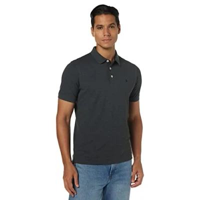 Image of Jack &amp; Jones Epaulos SS NOOS Polo shirt, Men&#039;s, Size: Large, Dark grey melange