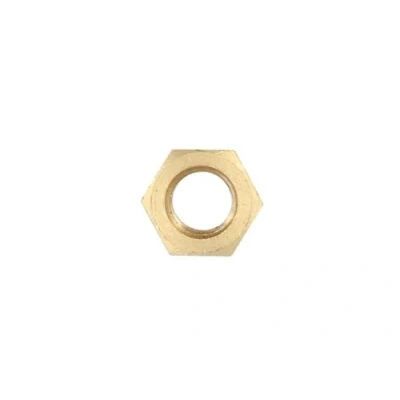 Image of Connect 35414 Brass Nut M8 x 1.25 13mm Hex 10pc