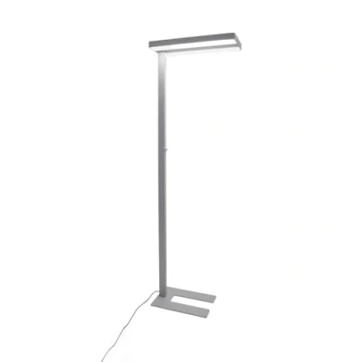 Image of Arcchio LED floor lamp Logan Neo, silver, 8,000 lm, dimmable