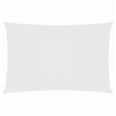 Image of vidaXL Sunshade Sail Oxford Fabric Rectangular 2x5 m White