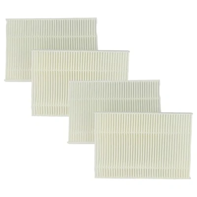 Image of vhbw 4 x pollen filters compatible with Siemens extra class Champion WTXL721K/07, WTXL721K/05, WTXL721K/01 tumble dryer