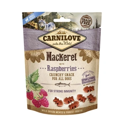 Image of Carnilove Crunchy Dog Snack 200g Mackerel with Raspberries