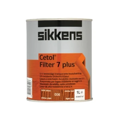 Image of Sikkens SIKCF7PLO 1L Cetol Filter 7 Plus Translucent Woodstain Light Oak
