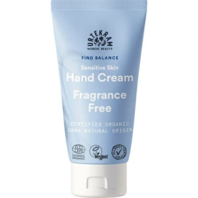 Image of Urtekram Fragrance Free Hand Cream for Sensitive Skin 75ml
