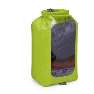 Image of Osprey Dry Sack 20 with window Unisex Accessories Outdoor Limon Green O/S