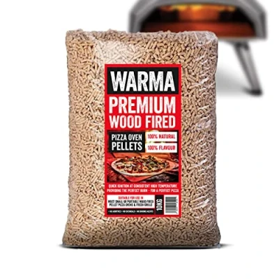 Image of 10kg Bag Eco Premium Pizza Oven Wood Pellets 100% Natural Easy to Light Suitable for Ooni Uuni Ninja Nero Dellonda Outdoor Garden Cooking Pellet Operated Stoves Fired Ovens &amp; Grills