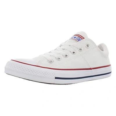 Image of Converse Women Chuck Taylor All Star Madison Low Top Sneaker Trainers, White, 8 UK
