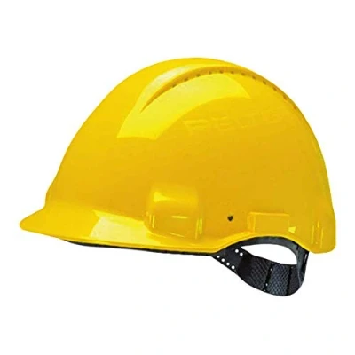 Image of 3M Hard Hat, Uvicator, Pinlock, Ventilated, Yellow, G3000CUV GU