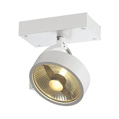 Image of SLV KALU/Internal Illumination, Surface, Wall Mounted Light, Ceiling spot / GU10 75W White, Aluminium, 75 W