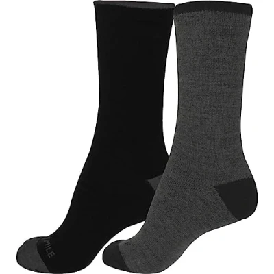 Image of More Mile Double Layer Walking Socks 2 Pack Mens Anti Blister Comfort