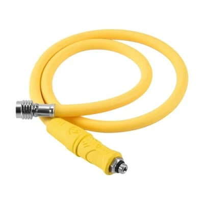 Image of Poggapp Scuba Diving BCD Medium Pressure Hose Regulator for 2Nd Gauge Breathing
