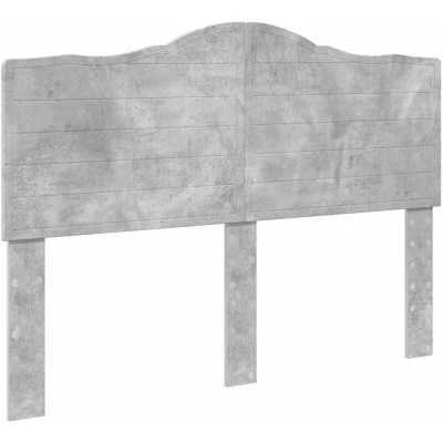 Image of vidaXL Headboard with Concrete Grey 140 cm Engineered wood