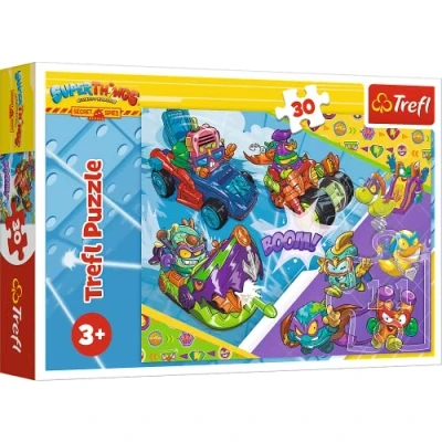 Image of Trefl 18273 Team von Superspionen, Super Things 30 pieces, for children aged 3 and up Jigsaw Puzzle, Multicoloured