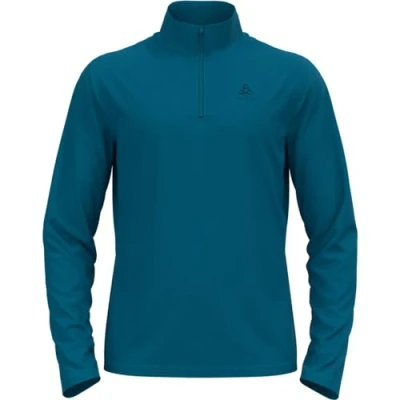 Image of Odlo Men Long sleeved shirt with half zipper BERRA, saxony blue, L