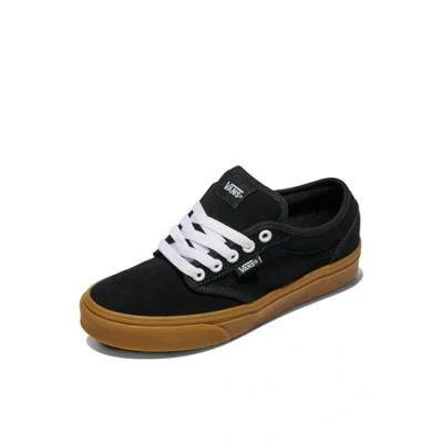 Image of Vans Women&#039;s Atwood Sneaker, Suede Gum Black, 4 UK